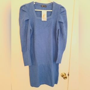 NWT PRETTYGARDEN Women's Puffy Long Sleeve Fall Dress